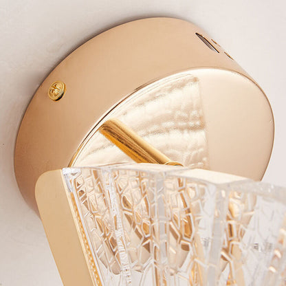 Creative Zinc Alloy Acrylic Butterfly LED Wall Sconce Lamp