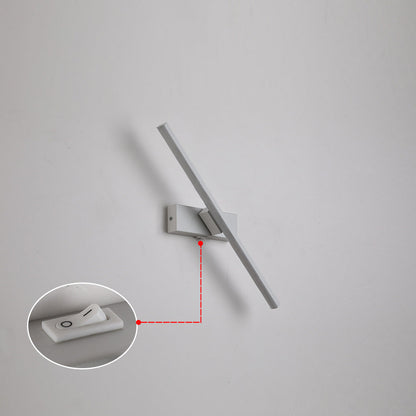 Simplicity Aluminum Iron Silicone LED Wall Sconce Lamp