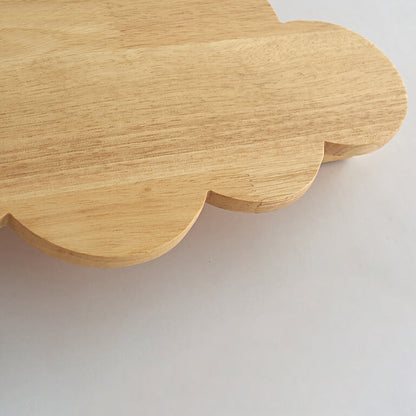 Nordic Minimalist Cloud Wood 1-Light Wall Sconce Lamp