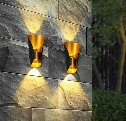 Shape Outdoor Patio Balcony Waterproof LED Wall Sconce Lamp