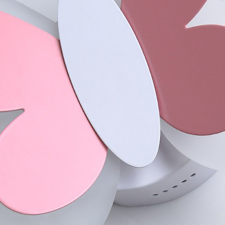 Creative Acrylic Butterfly Design Iron LED Wall Sconce Lamp