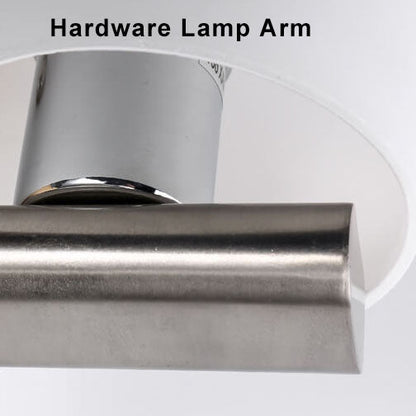 Modern Glass 1-Light Cylindrical Shape Wall Sconce Lamp