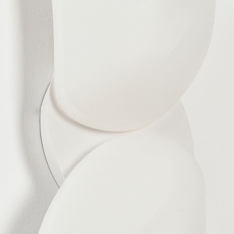 Creative PE Geometric Shade Hardware LED Wall Sconce Lamp