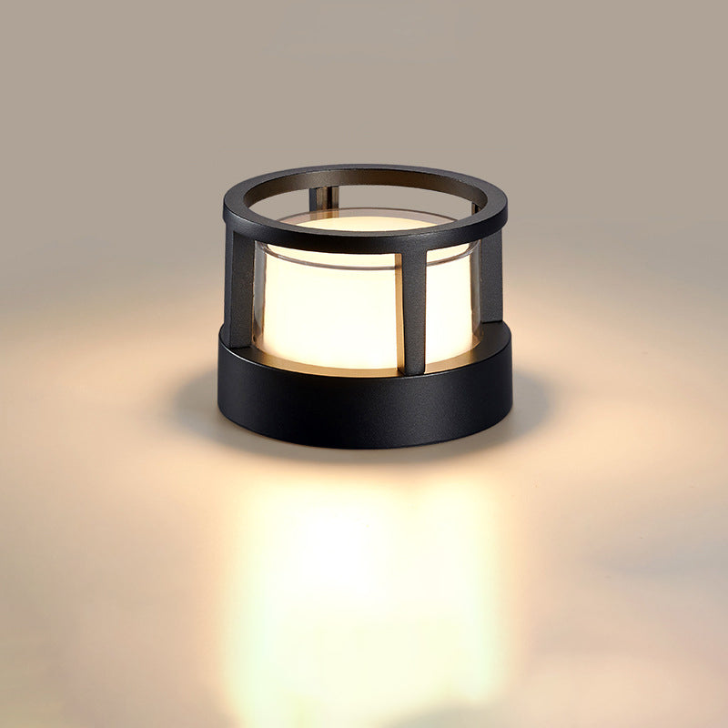 Industrial Aluminum Cylinder LED Outdoor Lawn Light