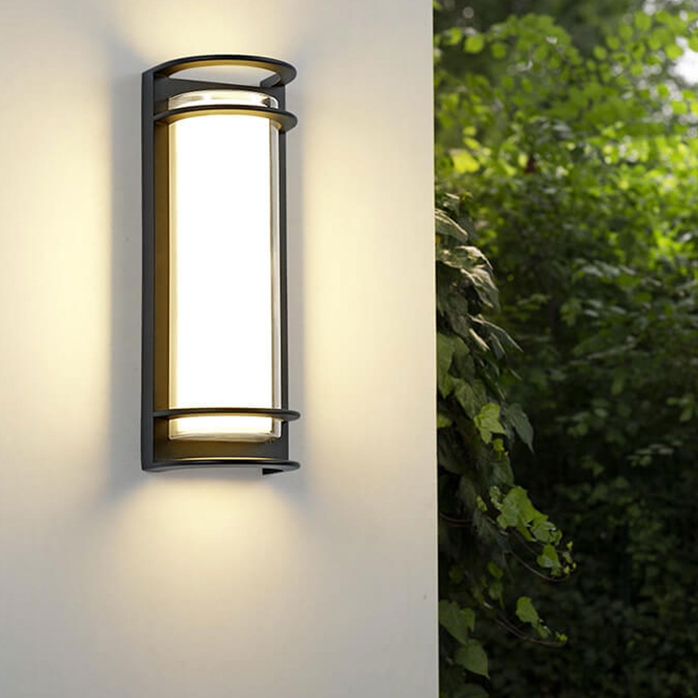 Outdoor Column Waterproof LED Garden Wall Sconce Lamp