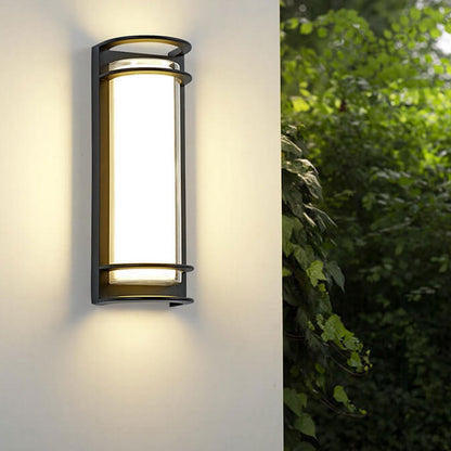 Outdoor Column Waterproof LED Garden Wall Sconce Lamp