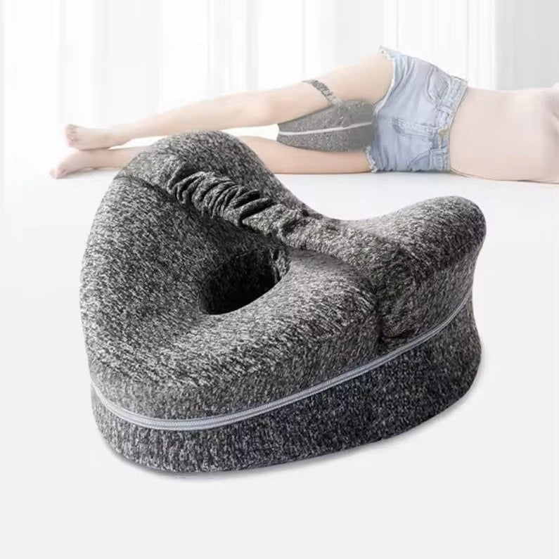 Memory Foam Leg Pillow with Strap