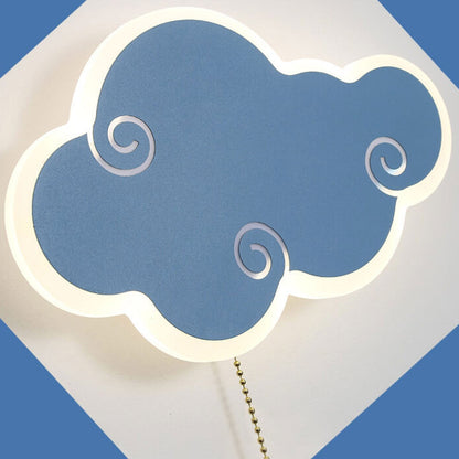 Nordic Simple Cloud Cartoon Design LED Wall Sconce Lamp