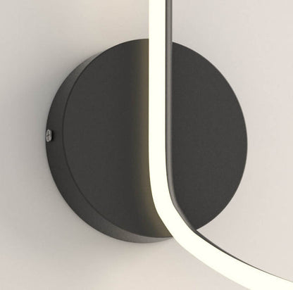 Minimalist Creative Arcs Lines 1-Light LED Wall Sconce Lamp