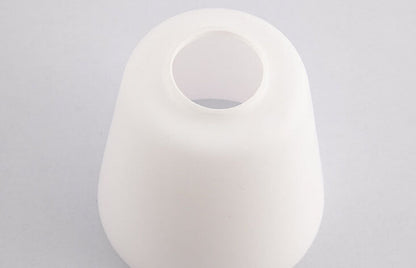 Modern Solid Wood Glass Bell Shade 1-Light Wall Sconce Lamp