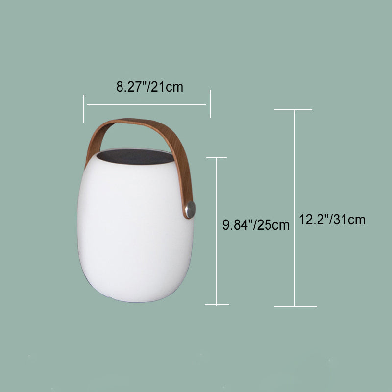 Solar PE Portable Basket LED Outdoor Waterproof Light