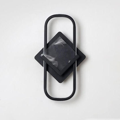 Nordic Creative Ring Shape 1-Light LED Wall Sconce Lamp