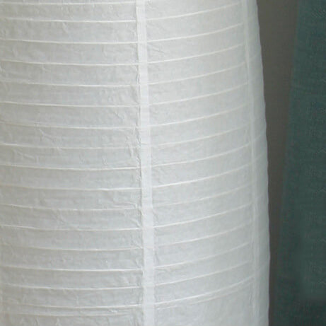 Nordic Minimalist Rice Paper Column 2-Light Floor Lamp