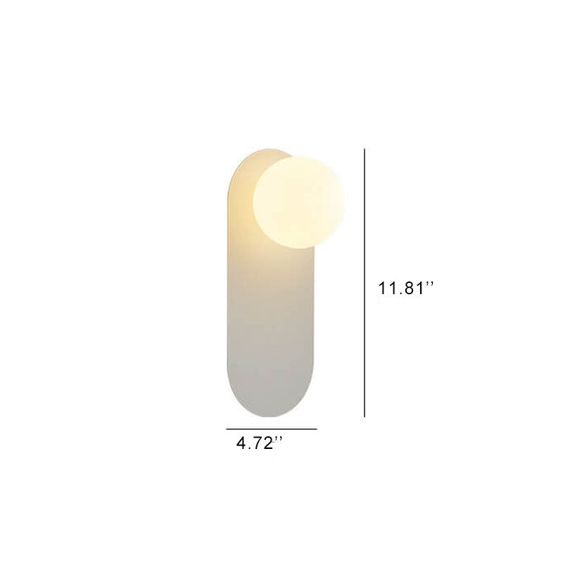 Nordic Minimalist Glass Ring Wall Sconce