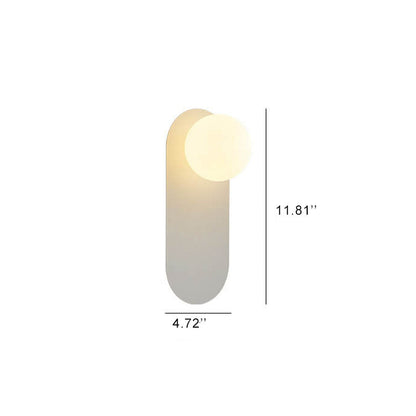 Nordic Minimalist Glass Ring Wall Sconce