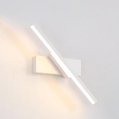 Iron Long Bar Design Rotatable LED Wall Sconce Lamp