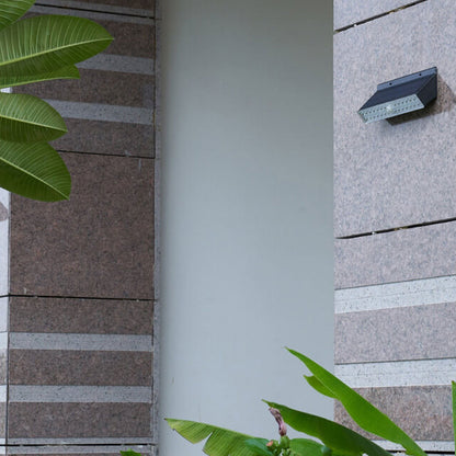 Solar Square LED Outdoor Waterproof Wall Sconce Lamp