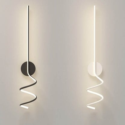 Minimalist Creative Arcs Lines 1-Light LED Wall Sconce Lamp