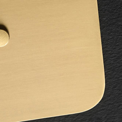 Post-modern Brass Patchwork Square LED Wall Sconce Lamp