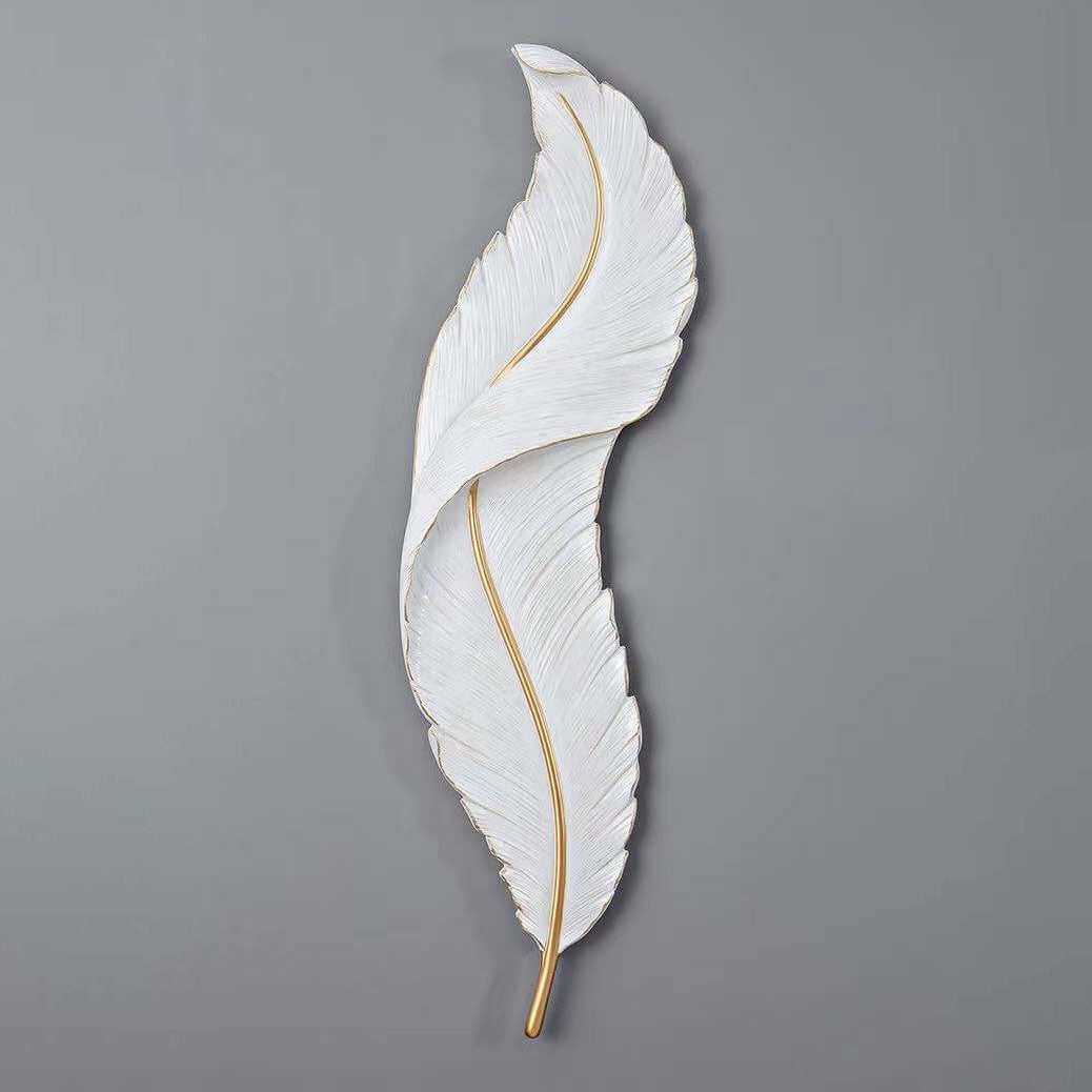 Modern Creative Feather LED Wall Sconce Lamp