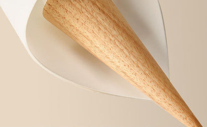 Wide Flare White Glass Shade 1-Light Wall Sconce Lamp