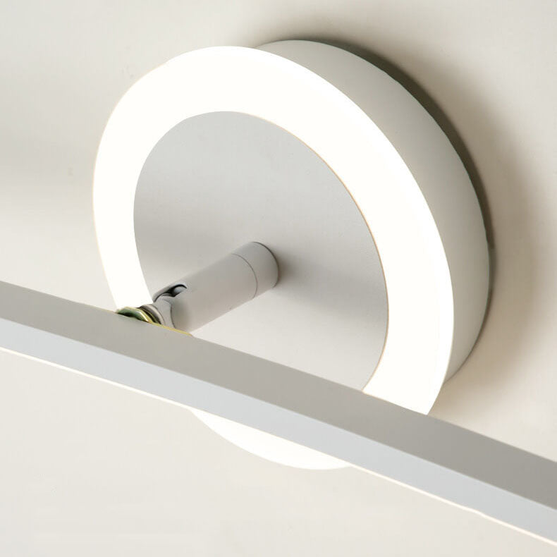Curved Line LED Mirror Front Light Wall Sconce Lamp