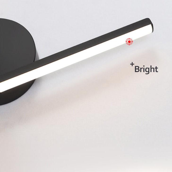 Curves Line Aluminum 1-Light LED Wall Sconce Lamp
