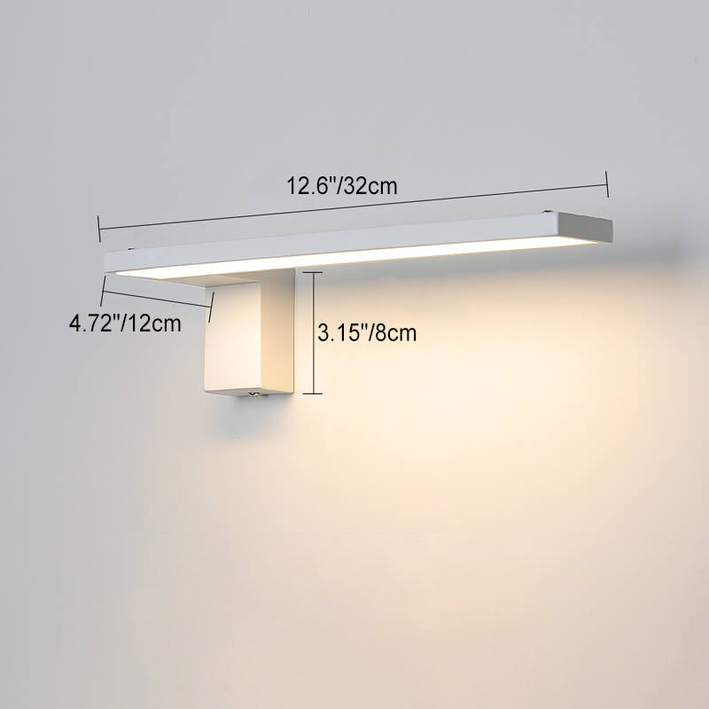 Decorative Rectangular Iron Acrylic LED Wall Sconce Lamp
