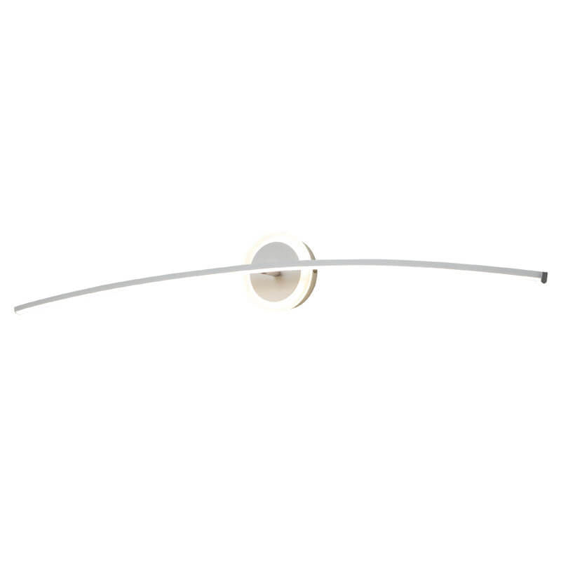Curved Line LED Mirror Front Light Wall Sconce Lamp