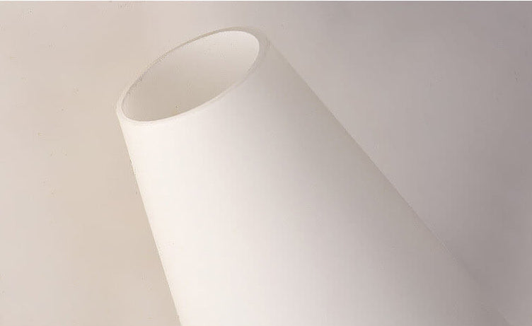 Wide Flare White Glass Shade 1-Light Wall Sconce Lamp