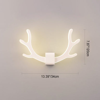 Acrylic Nordic Creative Antler Shape LED Wall Sconce Lamp