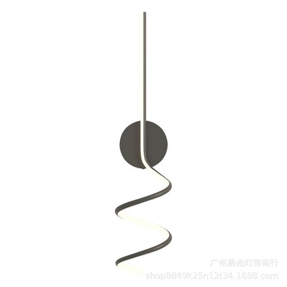 Minimalist Creative Arcs Lines 1-Light LED Wall Sconce Lamp