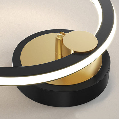 Modern Minimalist Circle LED Spotlight Wall Sconce Lamp