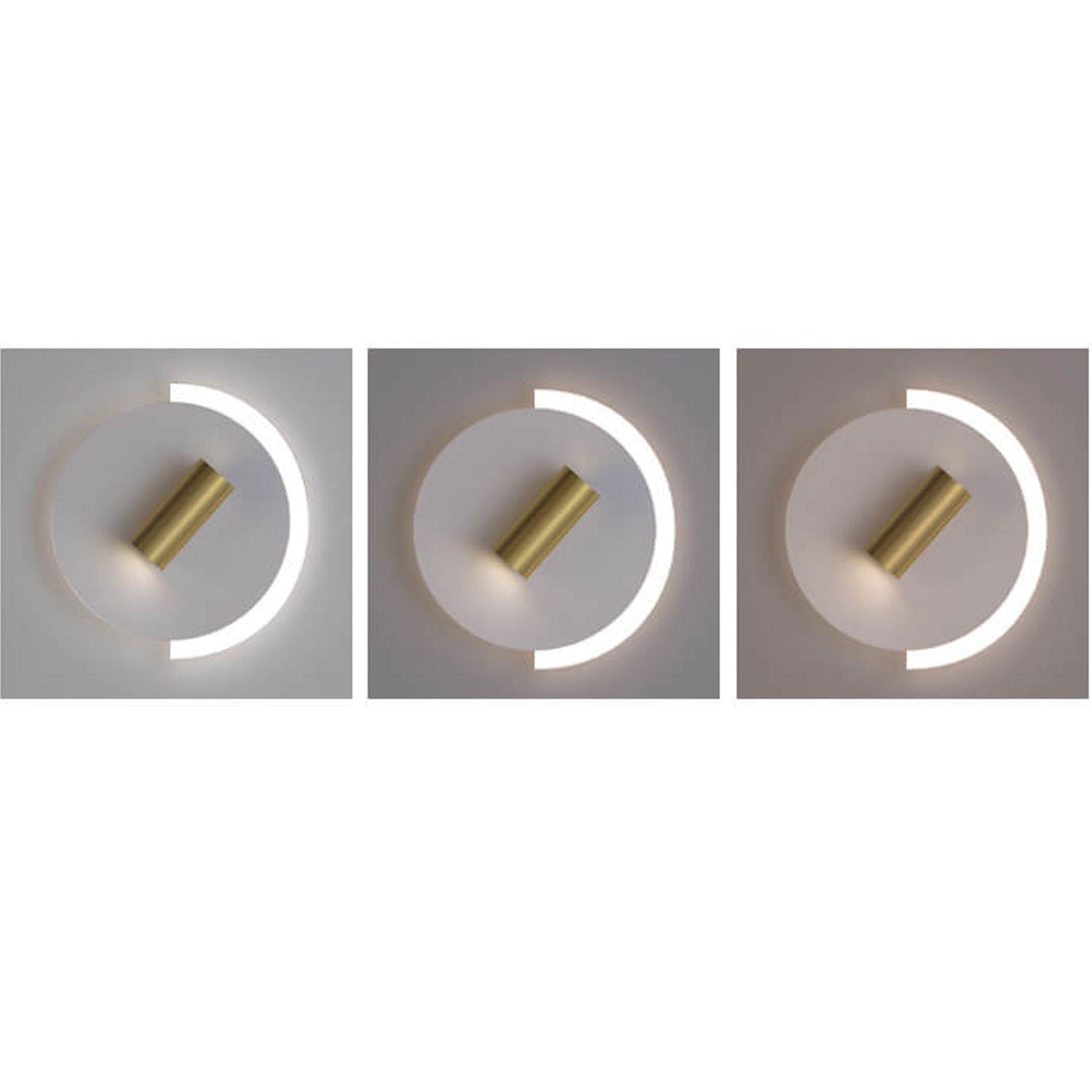 Acrylic Disc Spotlight Rotatable LED Wall Sconce Lamp