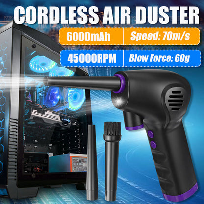 Cordless Air Duster for Electronics & Car
