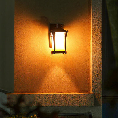 Wrought Iron Outdoor Waterproof 1-Light Wall Sconce Lamp