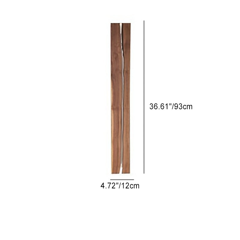 Contemporary Creative Rectangle Wood LED Wall Sconce Lamp