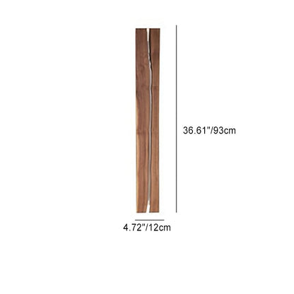 Contemporary Creative Rectangle Wood LED Wall Sconce Lamp