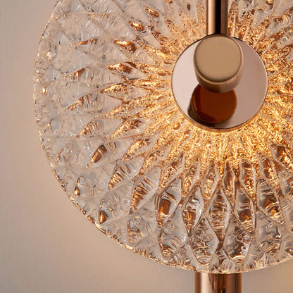 Modern Light Luxury Handmade Glass 1-Light Wall Sconce Lamp