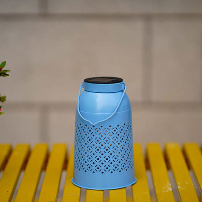 Solar Design Hollow Pattern LED Outdoor Decorative Light