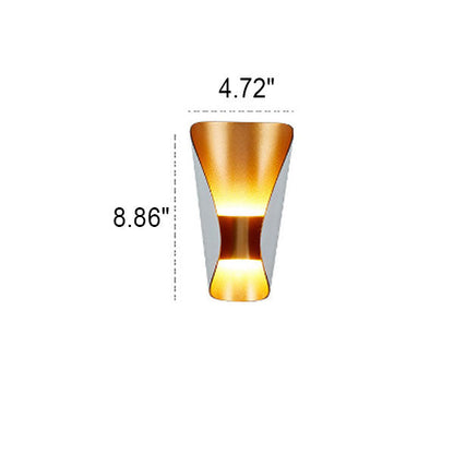 Shape Outdoor Patio Balcony Waterproof LED Wall Sconce Lamp