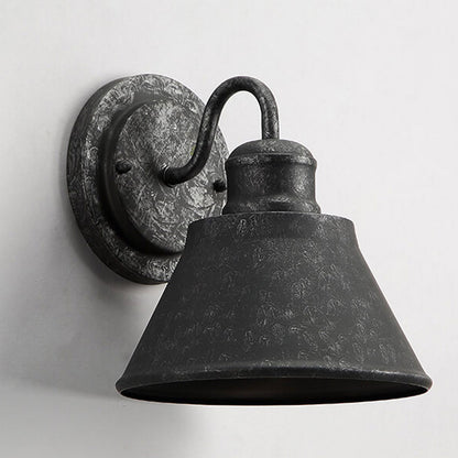 Hardware Shade Outdoor Waterproof 1-Light Wall Sconce Lamp