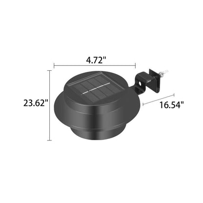 Solar LED Outdoor Waterproof Fence Wall Sconce Lamp