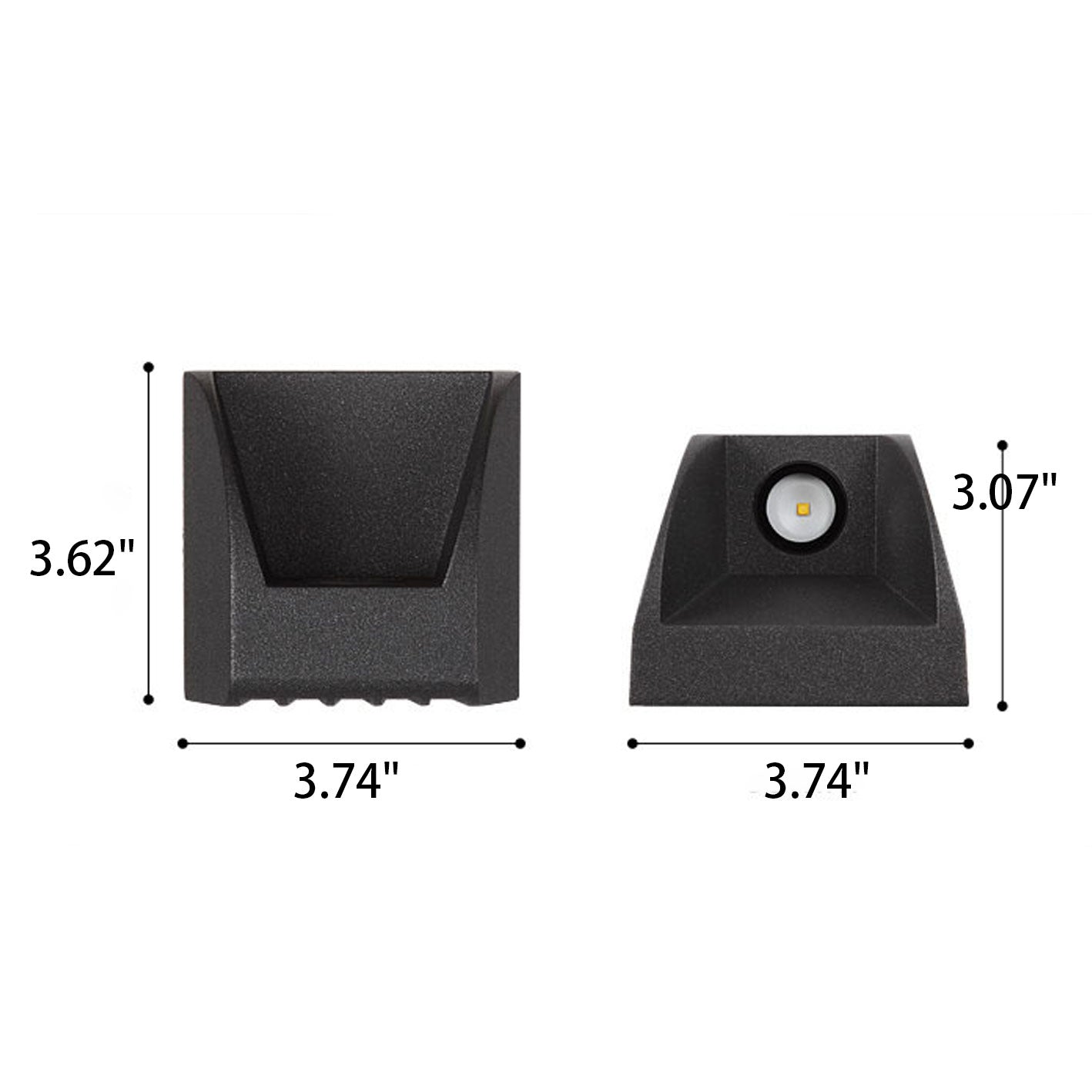 Minimalist Waterproof LED Outdoor Patio Wall Sconce Lamp