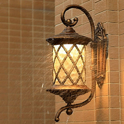 European-style Waterproof LED Outdoor Wall Sconce Lamp