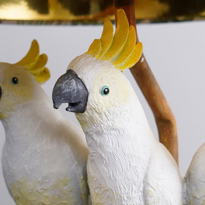 Nordic Fabric Bird Table Lamp
