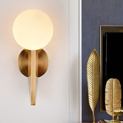 Nordic Simple Ball Lamp Shade 1-Light Wall Sconce Lamp