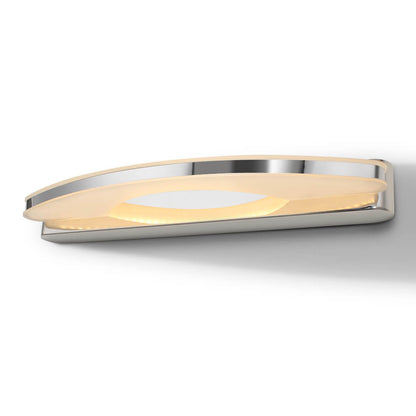 Acrylic Curved LED Mirror Front Light Wall Sconce Lamp