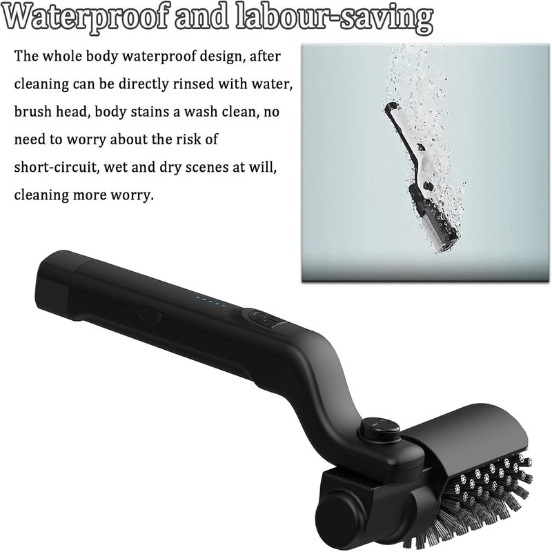 Electric Grill Brush with Motorized Bristles