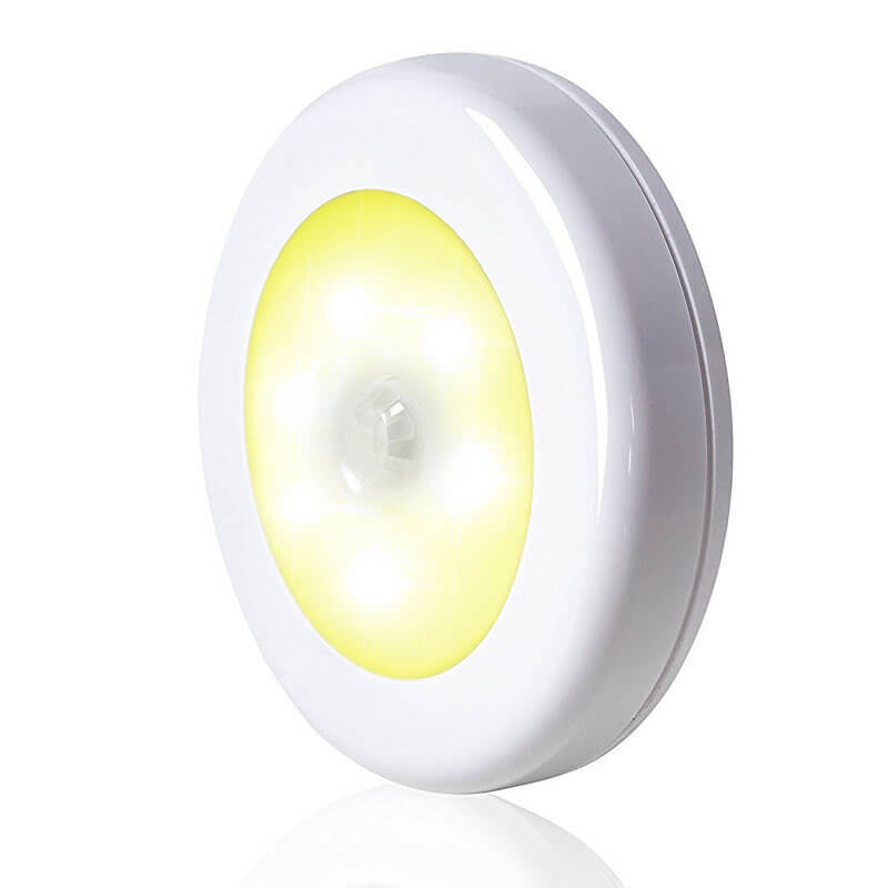Smart Body Sensing Round LED Night Light Wall Sconce Lamp